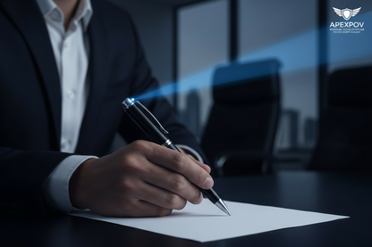 Apex POV StealthWriter Pro - Writing on Paper